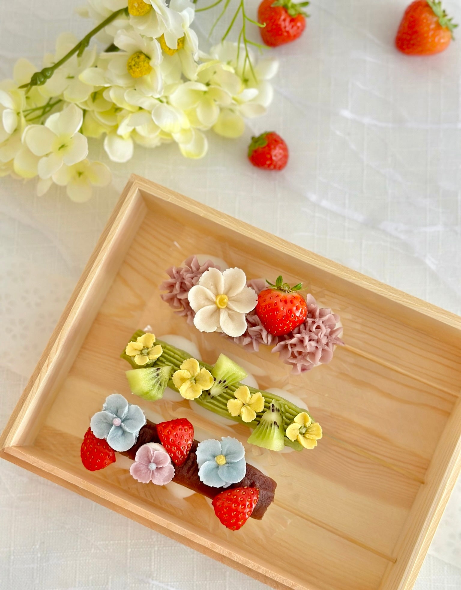 Dango product trio skewer set