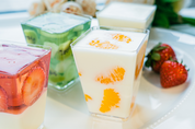 Kanten jelly rich milk pudding cup